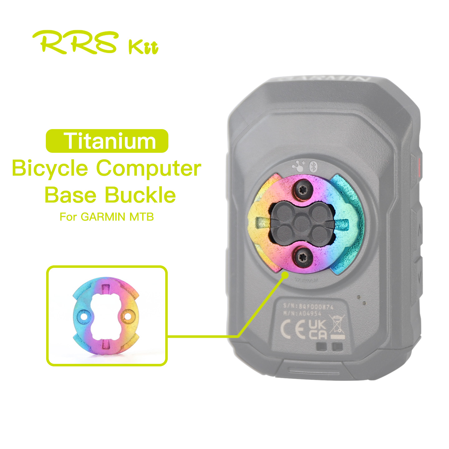 Cycling Gear Parts - RRSKIT Bicycle Computer Back Cover Repair