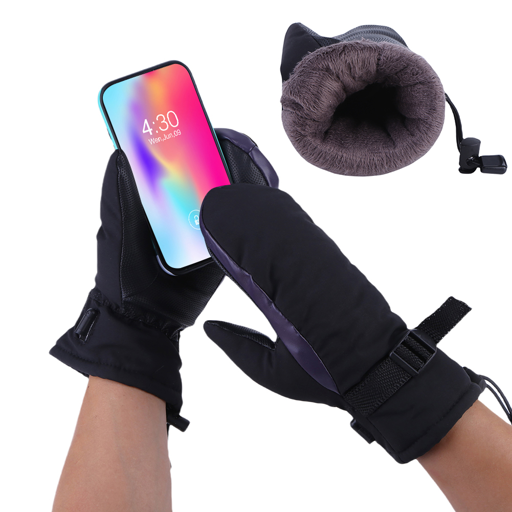 Cycling Gear Temperature - Warm Heated Gloves USB Charging Electric