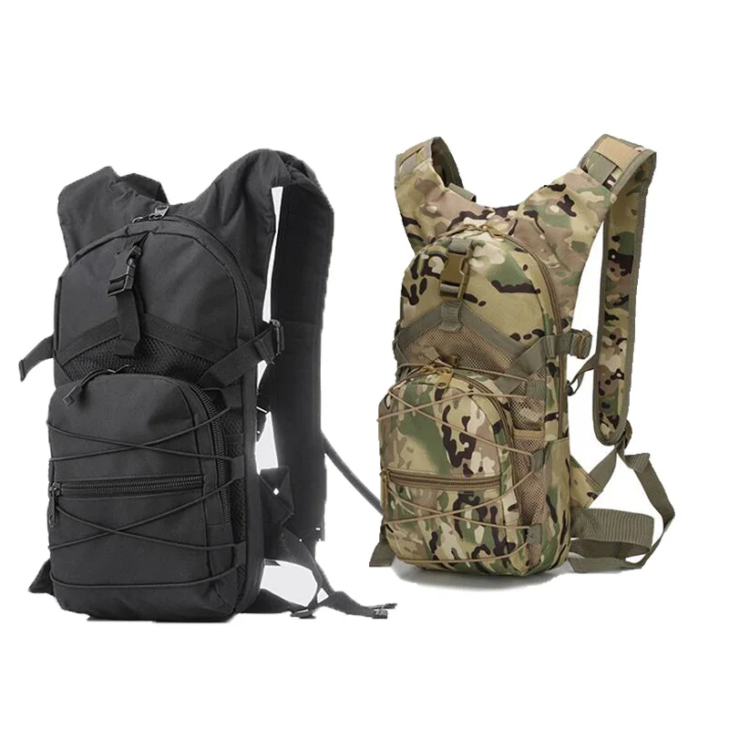 Cycling Gear Organizer Bag - 15L Molle Backpack Outdoor Sports Bicycle