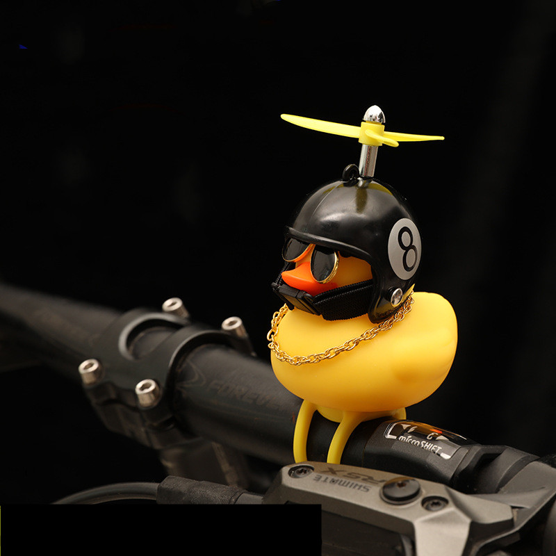 Yellow Cycling Gear - Cute Rubber Duck Bicycle Handlebar Bike