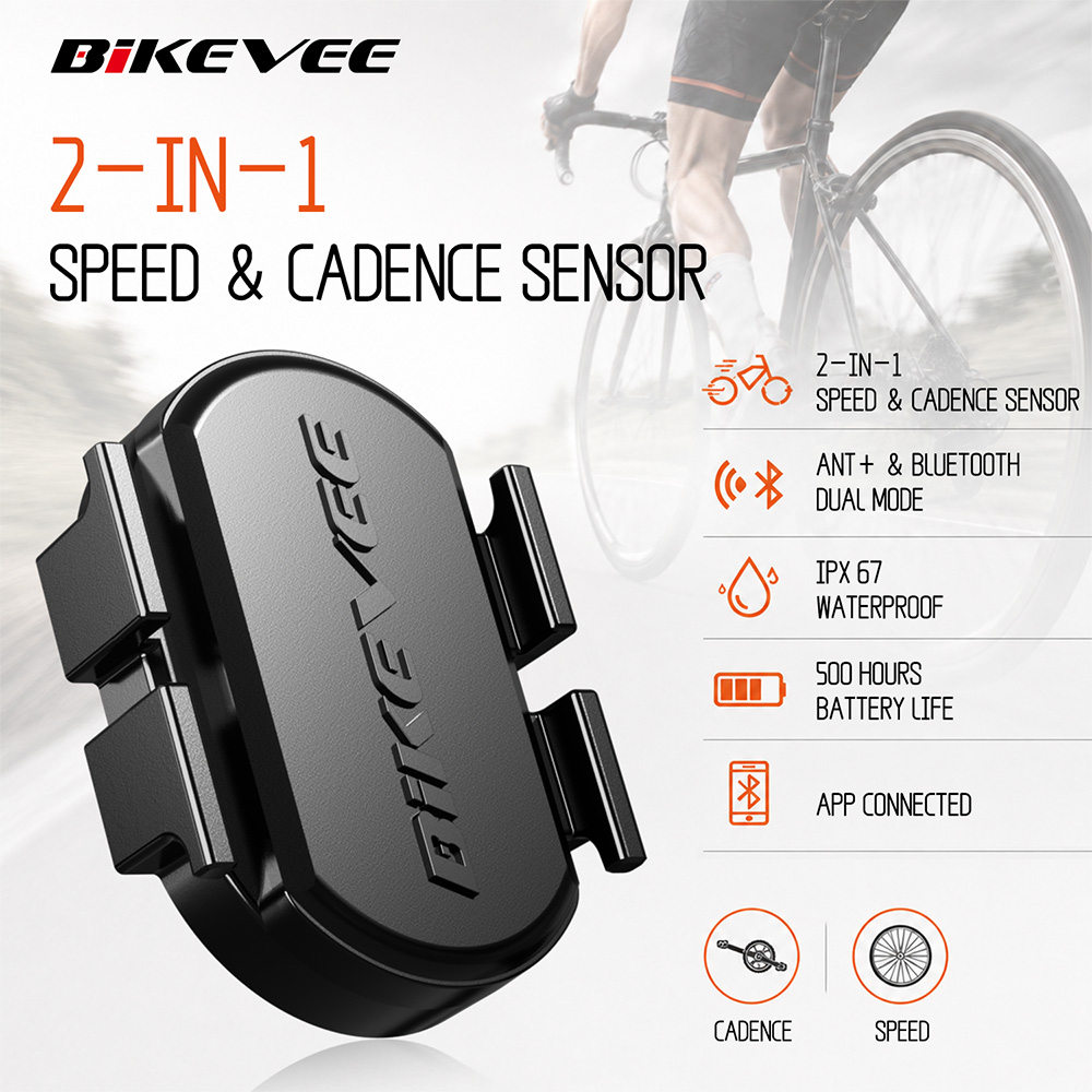 Bike Speedometer - BIKEVEE Universal Wireless ANT+ Bluetooth Cadence
