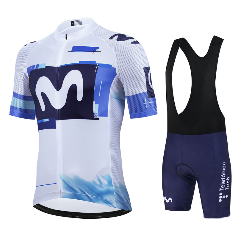 Cycling Gear Outfit - Movistar Pro Team Summer Cycling Jersey