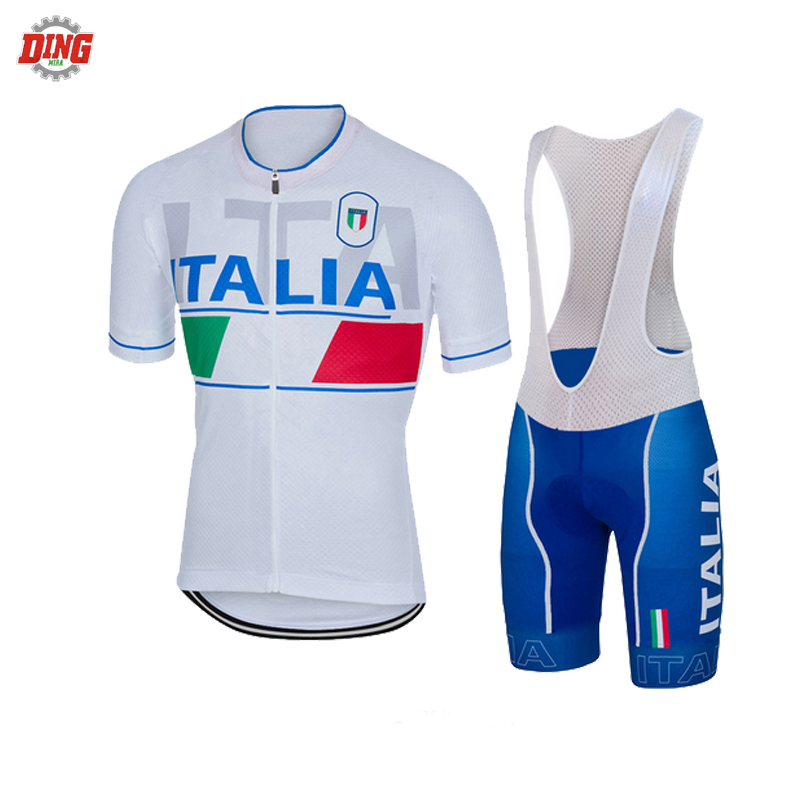 Cycling Gear Italy - Italy TEAM ITALIA NEW white cycling