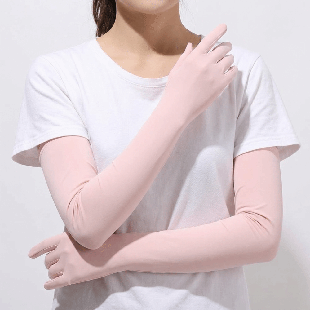 Cycling Glove - Women's Gloves Solid Color Long Sleeve