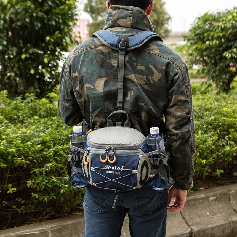 Cycling Gear Organizer Bag - Outdoor Sports Waist Bag Hiking Cycling
