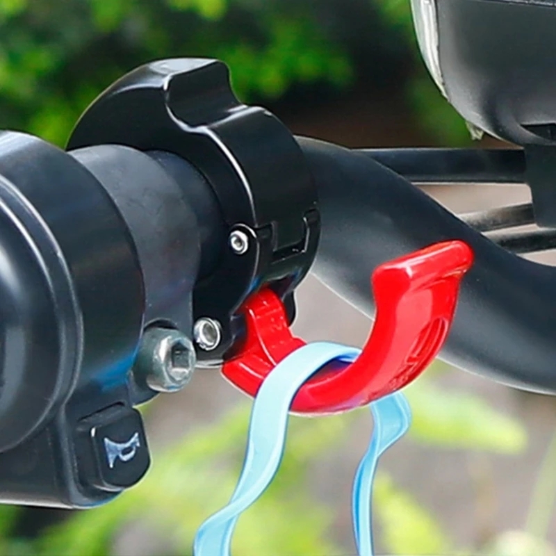 Cycling Gear Organizer Bag - Universal No Drill Bicycle Handlebar Hook