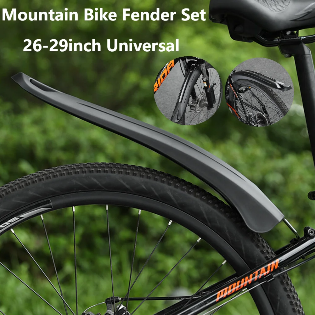 Bike Fender Set - 2pcs Bicycle Fender PP Soft Plastic