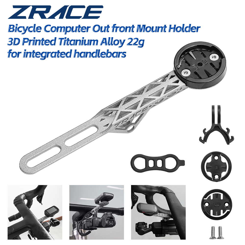 Bike Speedometer - ZRACE 3D Printed Titanium Bike Computer