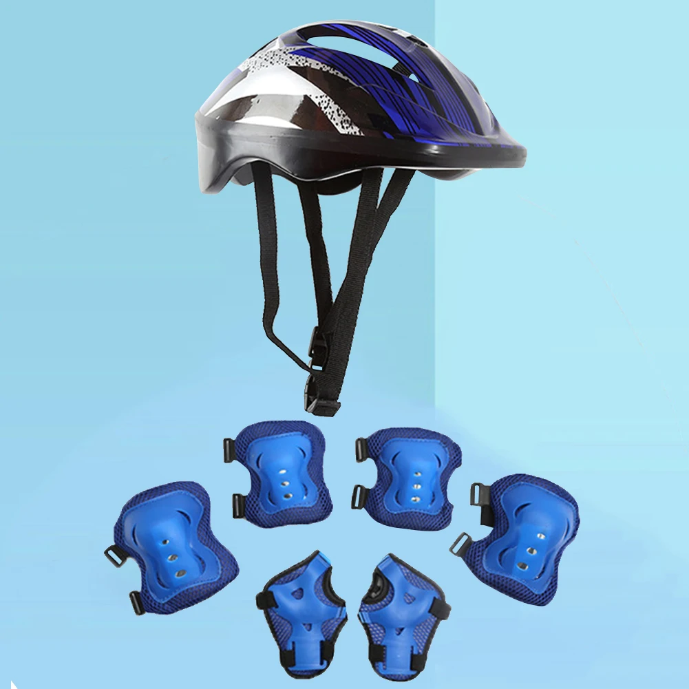 7Pcs Bicycle Sport Protective  - огляд і ціна Cycling Safety Gear For Kids