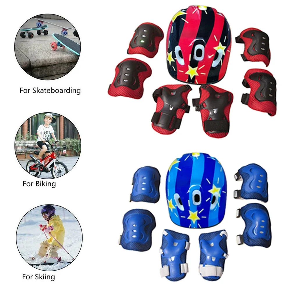 Adjustable Kids Helmet and Kne - огляд і ціна Cycling Gear For Kids