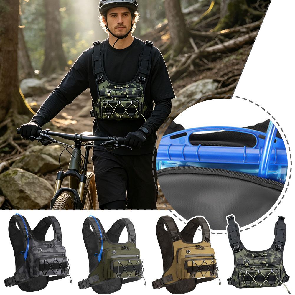 Running Chest Pack Hydration V - огляд і ціна Cycling Gear Organizer Bag