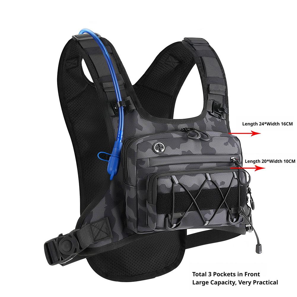 Running Chest Pack Hydration V - огляд і ціна Cycling Gear Organizer Bag