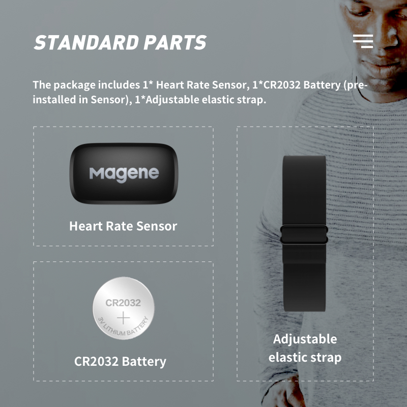 Magene H64 Heart Rate Monitor  - огляд і ціна Cycling Heart Rate Monitor