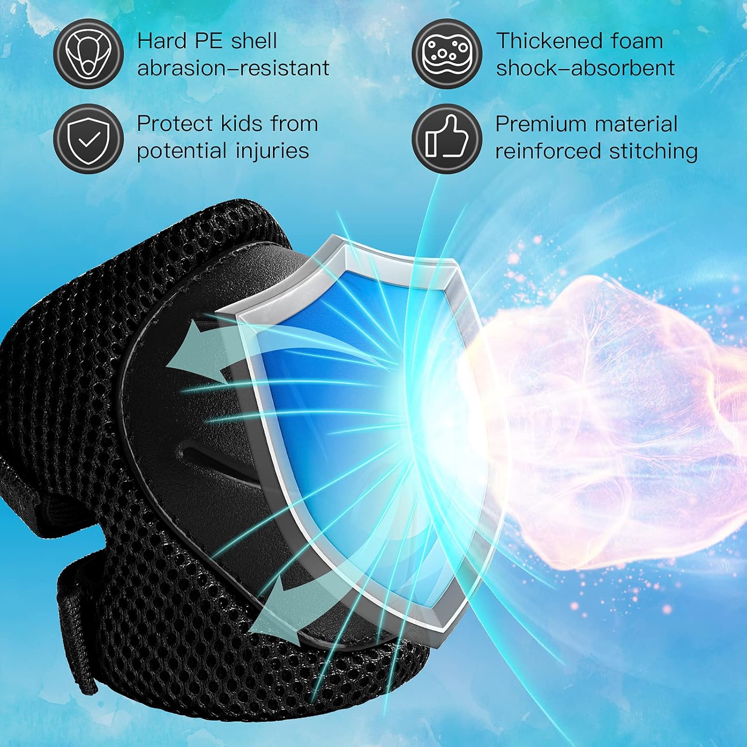 6PCS Kids Protective Gear Set  - огляд і ціна Cycling Gear For Kids