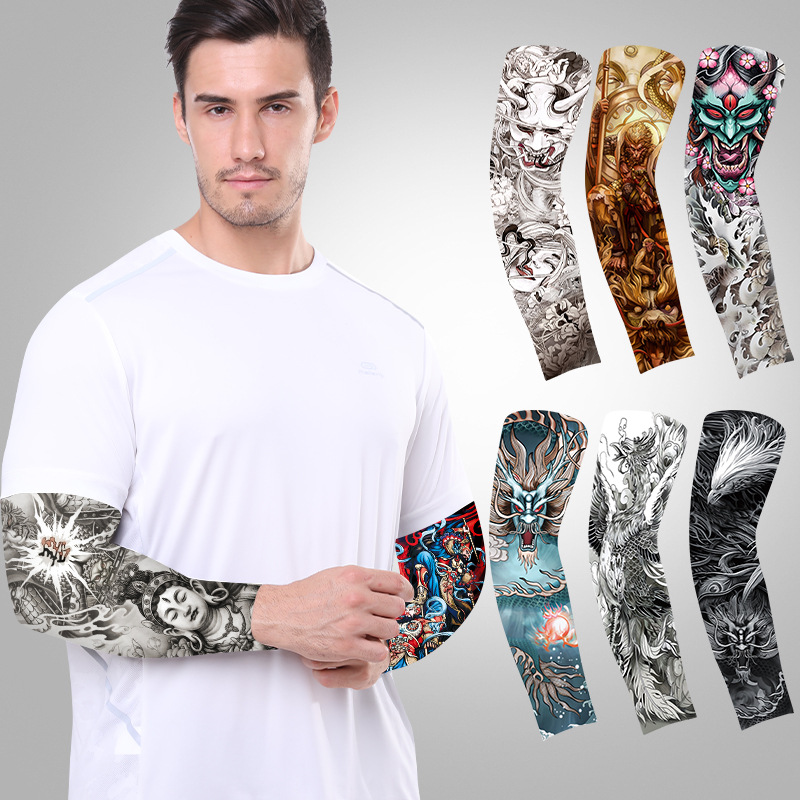 1 Pc Summer Tattoo Sleeve UV S - огляд і ціна Cycling Glove