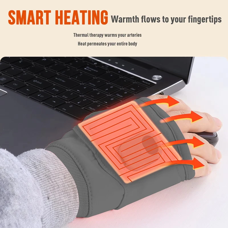 USB Powered Heating Gloves wit - огляд і ціна Cycling Gear Temperature