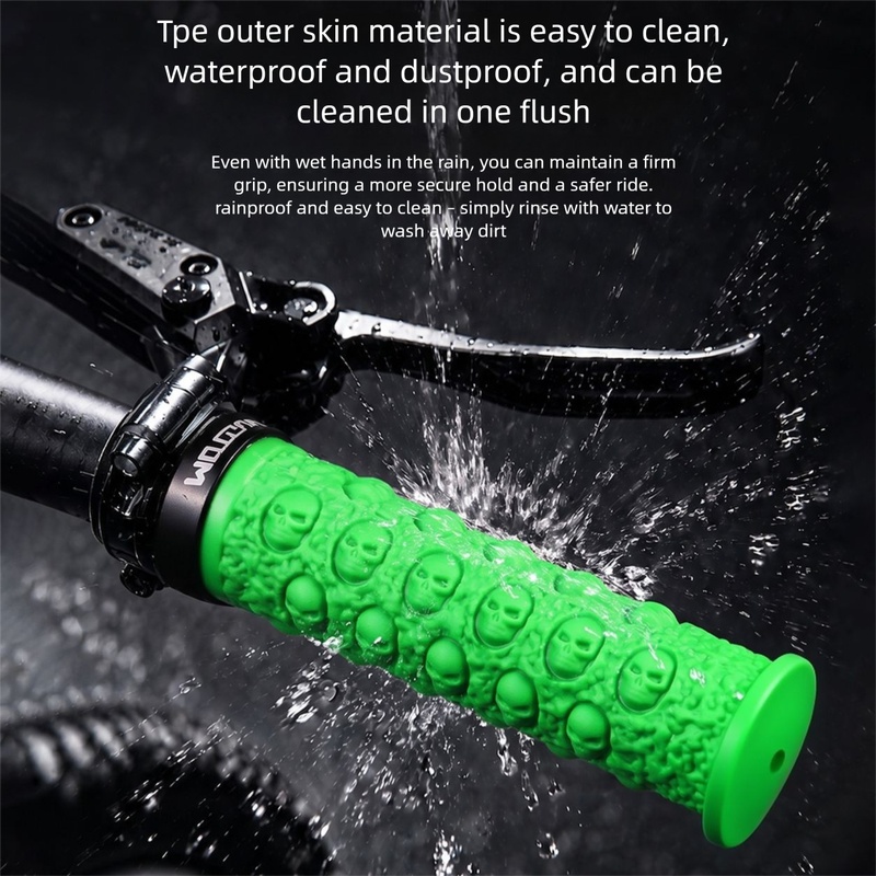 Bicycle Handlebar Grips, Skull - огляд і ціна Cycling Gear And Accessories