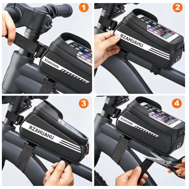 Waterproof Sun Visor Touch Scr - огляд і ціна Cycling Gear Organizer Bag