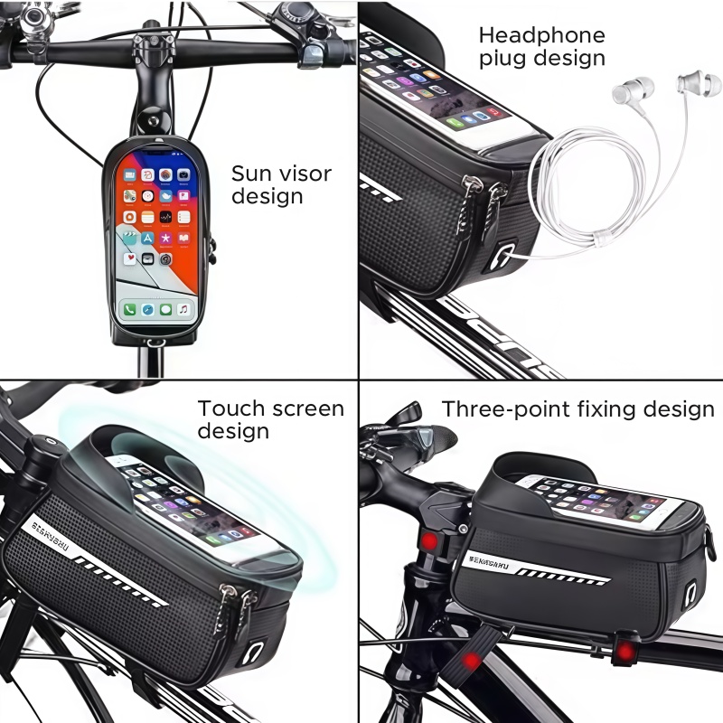 Waterproof Sun Visor Touch Scr - огляд і ціна Cycling Gear Organizer Bag