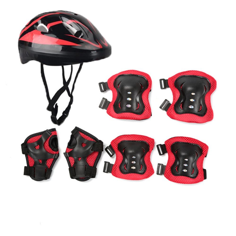Kids Helmet Knee Elbow Pads Wr - огляд і ціна Cycling Safety Gear For Kids