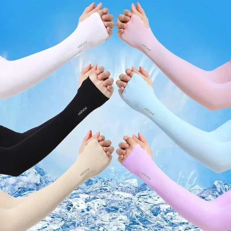 1 Pairs Ice Sleeves Arm Sleeve - огляд і ціна Cycling Arm Warmers