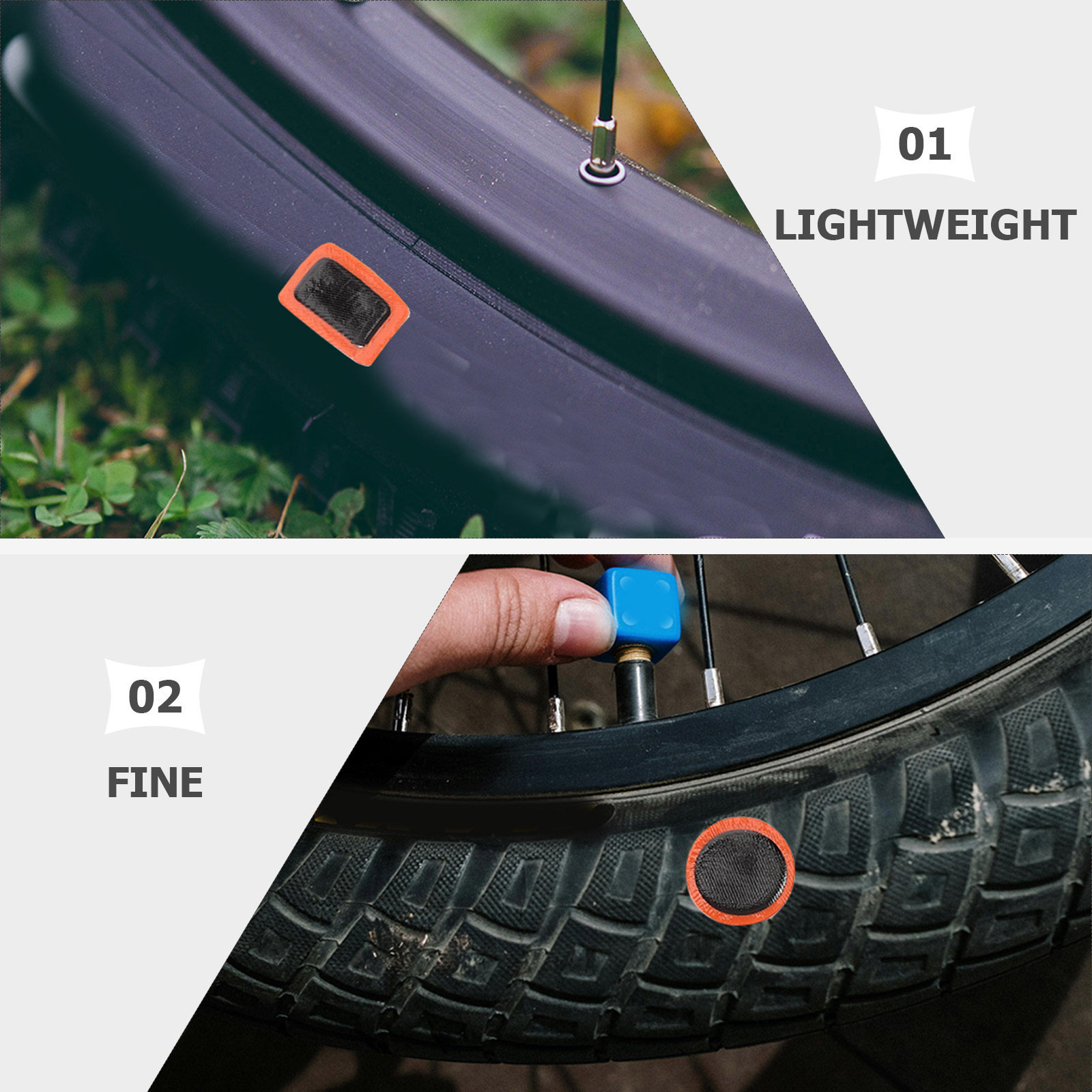 2Sheets Bike Tire Repair Patch - огляд і ціна Bike Tube Repair Kit