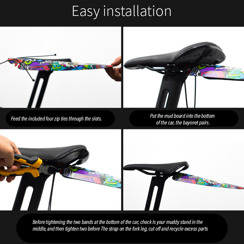 Chooee Bike Rear Fender Eco-fr - огляд і ціна Bike Fender Set