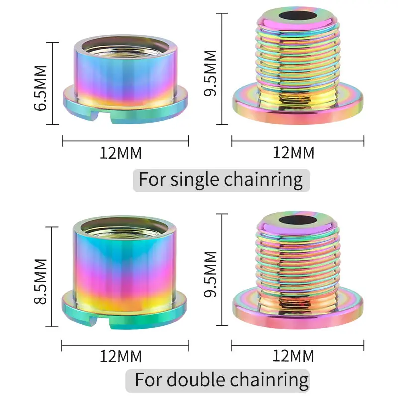 Chainring Bolts Aluminum Singl - огляд і ціна Cycling Gear Parts