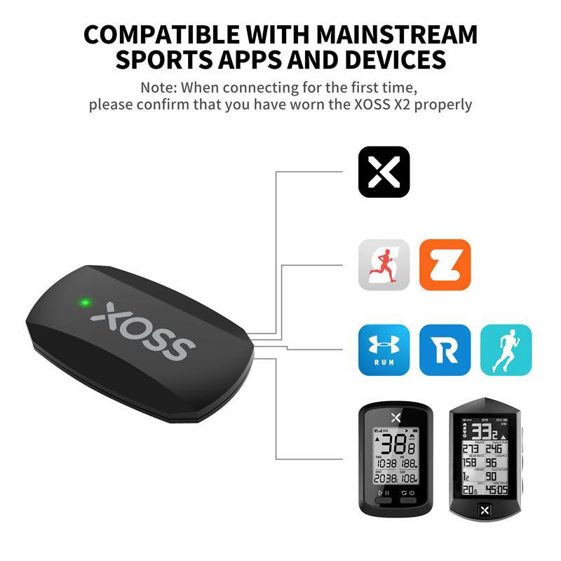 Xoss X2 Heart Rate Monitor Dua - огляд і ціна Cycling Heart Rate Monitor