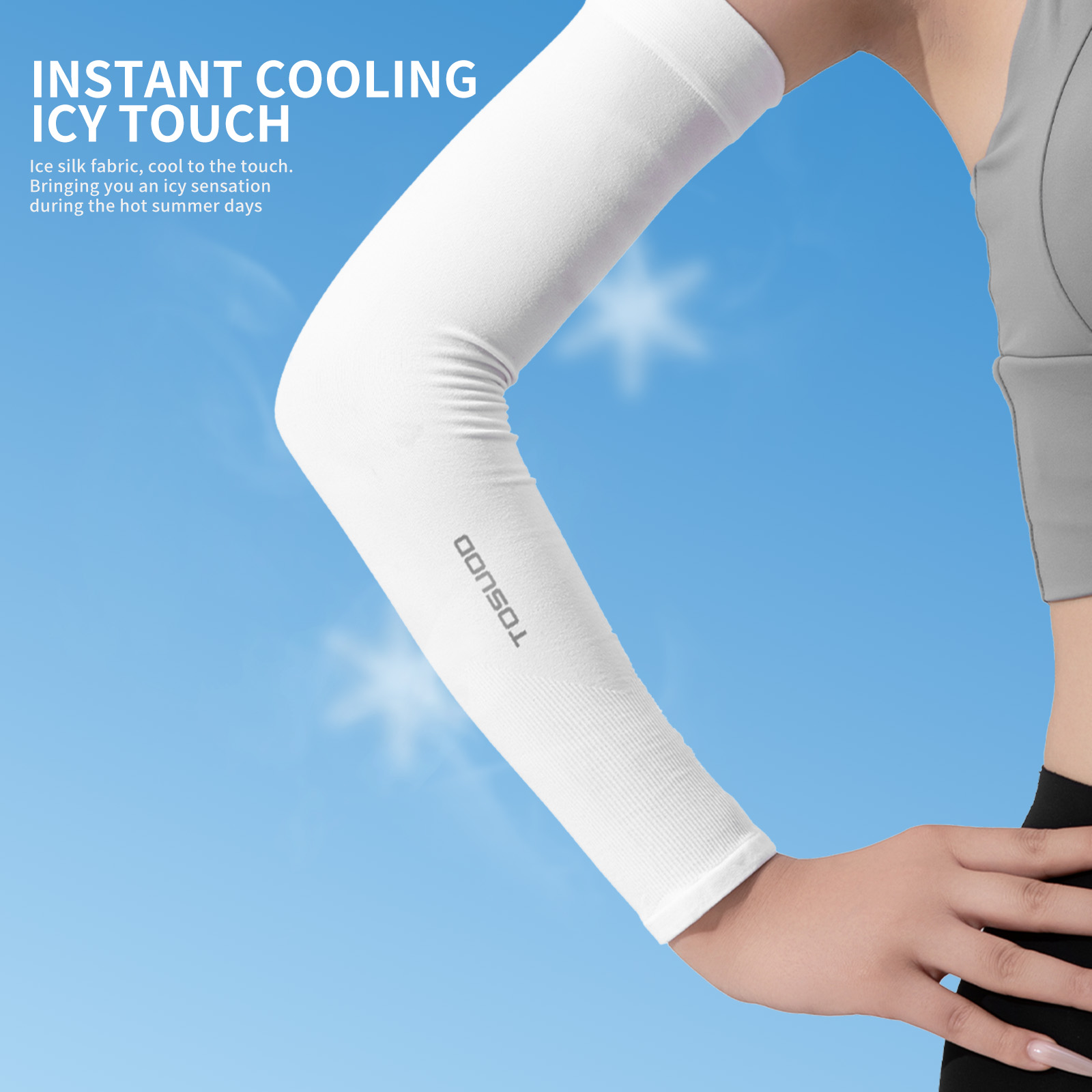 TOSUOD Ice Silk Bicycle Sleeve - огляд і ціна Cycling Arm Warmers