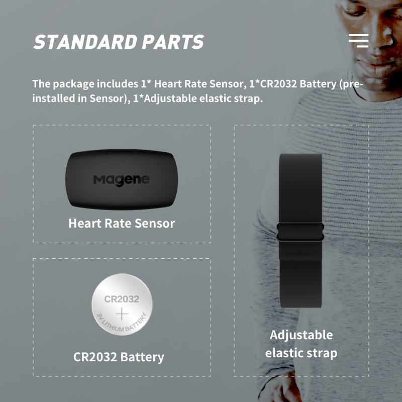 Magene NEW Model H64 Bluetooth - огляд і ціна Cycling Heart Rate Monitor