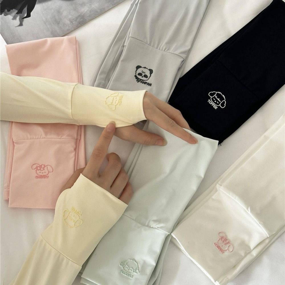 Cute Elastic Long Ice Silk Sle - огляд і ціна Cycling Glove
