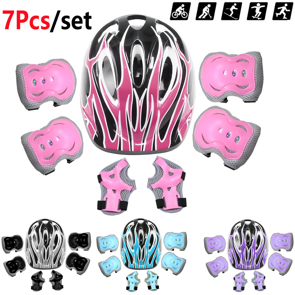 7Pcs Kids Bike Helmet,Toddler  - огляд і ціна Cycling Gear For Kids