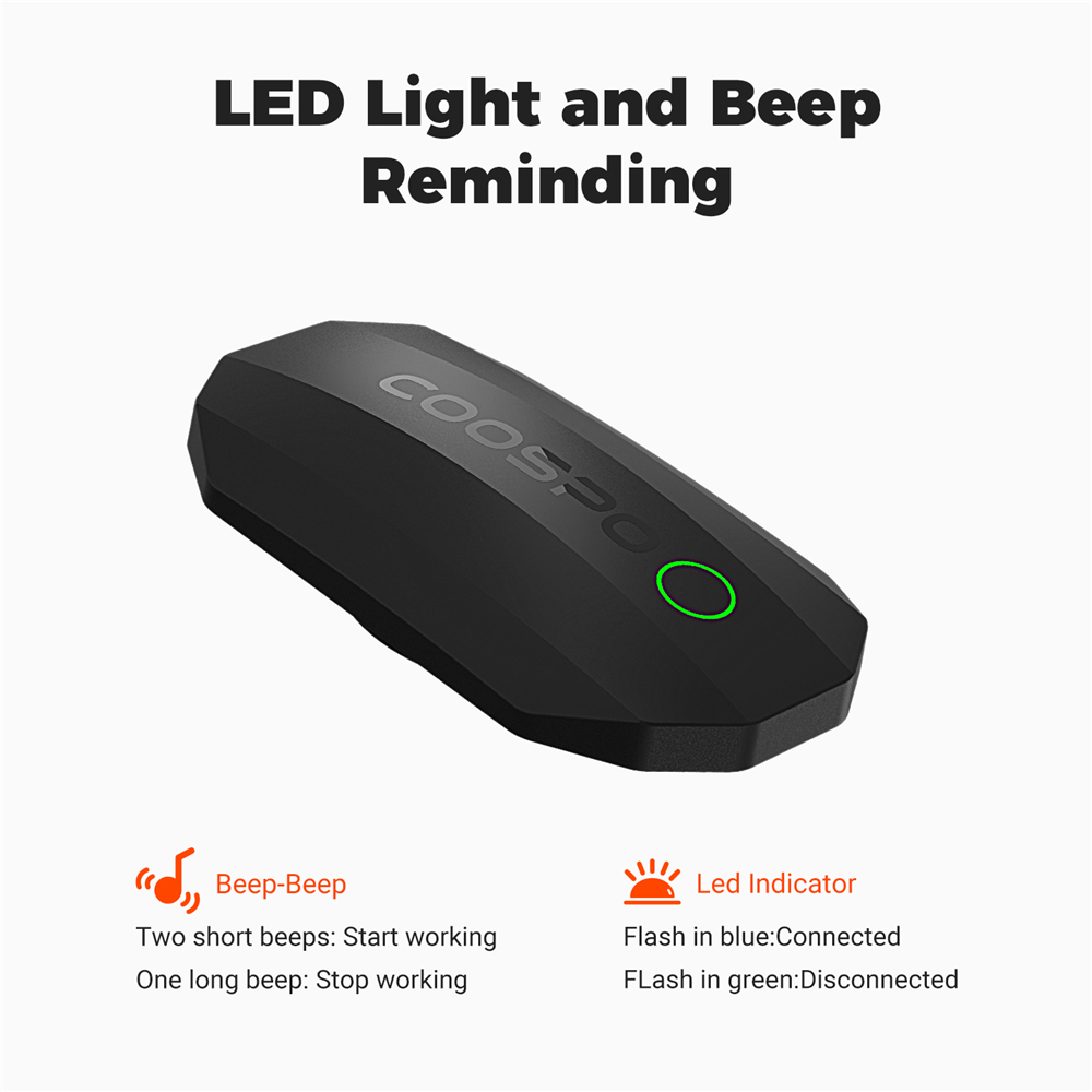 COOSPO H808S Heart Rate Sensor - огляд і ціна Cycling Heart Rate Monitor